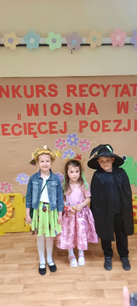 Konkurs recytatorski w Przedszkolu nr 10 w Malborku