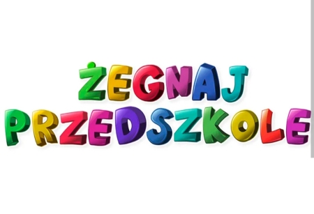 Pożegnanie dzieci 6 letnich przez dzieci 5 letnie z grupy Liski