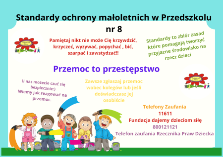 Standardy Ochrony Małoletnich w Przedszkolu