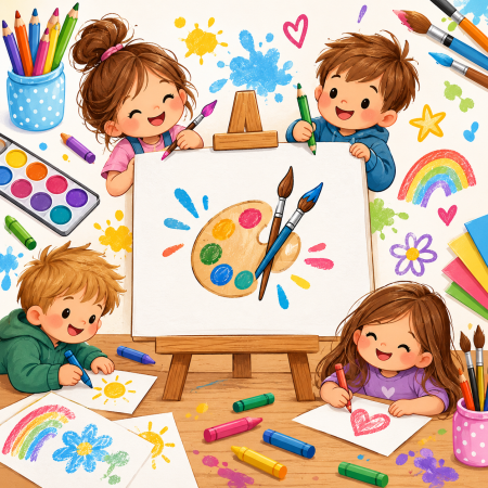  Galeria Małych Artystów – Pani Jesień